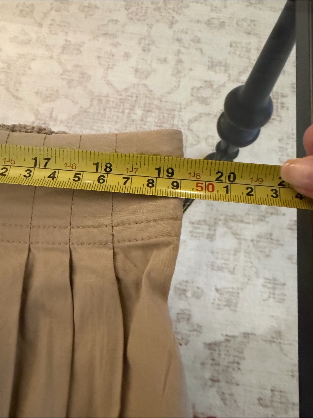 J. Crew Beige Button-Front Midi Skirt - Picture 4 of 10